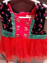 Matilda Jane Caroling Away Red Tulle Christmas Top Shirt Size 2 Holiday  - £27.63 GBP