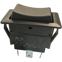 Gardner Bender GSW-46 Electrical Rocker Switch, DPDT, ON-OFF-ON, 20 A/12... - $30.31 CAD