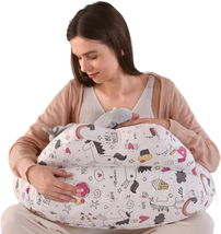 Nursing Pillow for Breastfeeding,With Removable Covers,Plussize Breastfeeding Pi - £41.88 GBP