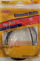 Dirt Devil Durabelt Vacuum Belts 67015 For  Dynamite Quick Vac 2 Pack - $9.95