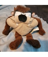 Vintage 1999 Tasmanian Devil Plush Stuffed Animal Taz Looney Tunes 8” Si... - $9.46