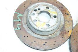 Rear Brake Rotors Pair AMG Drilled 215 CL55 Fits 03-06 MERCEDES CL-CLASS 61421 image 3