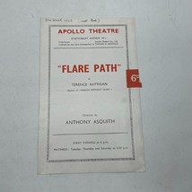 Playbill Theater Program Apollo Theatre Flare Path - £12.24 GBP