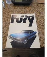 Vintage - 1972 Plymouth Fury Sales Brochure Booklet Old Catalog Original - $8.13 CAD