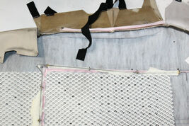 2006-2008 BMW E66 750i 745 FRONT RIGHT PASSENGER UPPER SEAT CUSHION COVER J7332 image 7