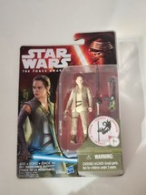 Hasbro Star Wars The Force Awakens Rey (Resistance Outfit) 3.75" Figure New - £6.73 GBP