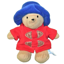 Rainbow Designs Paddington Bear B EAN Bag Plush 8&quot;2002 Stuffed Animal Red Coat - £7.05 GBP