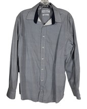 Nick Graham Everywhere Mens Button Up Shirt Size Large Blue Printed Flip... - £10.69 GBP