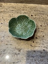 World Market Portugal Green Cabbage Leaf 4.5&quot; Sauce, Dip, Trinket Mini B... - $481.29 MXN