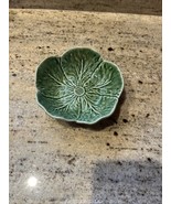 World Market Portugal Green Cabbage Leaf 4.5&quot; Sauce, Dip, Trinket Mini B... - $473.82 MXN