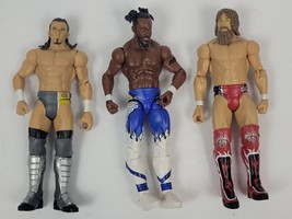 Mattel WWE Wrestling Action Figures - Set of 3 (Neville, Kingston, Bryan) - £18.99 GBP