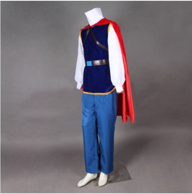 Hot Grimm&#39;s Fairy Tales Snow White The Prince Cosplay Costume Halloween ... - $95.50