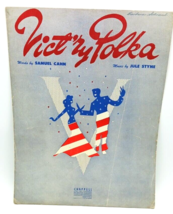 Victory Polka, Vintage WWII Sheet Music, 1943 - £7.92 GBP