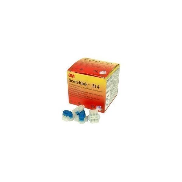 50 Original Scotchlok 3 M Connector 314 in its Original Packaging  - £52.73 GBP
