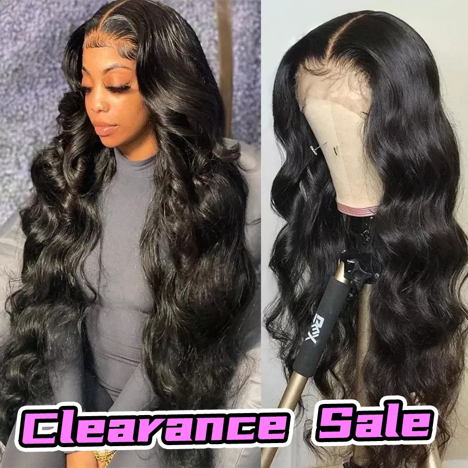 Body Wave Lace Front Wig 13x4 30 32 Inch Transparent Lace Frontal Wig 4 - £63.69 GBP+