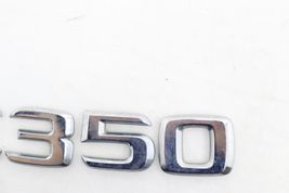 06-09 MERCEDES-BENZ W211 E350 TRUNK LID EMBLEM BADGE E1307 image 6