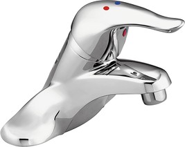 Moen Chateau Chrome One-Handle Lavatory Faucet Without Drain Assembly, L... - £103.82 GBP