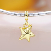 2022 Me Collection 14k Gold -plated ME Faceted Star Mini Dangle Charm  - £6.43 GBP