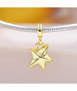 2022 Me Collection 14k Gold -plated ME Faceted Star Mini Dangle Charm  - £6.29 GBP