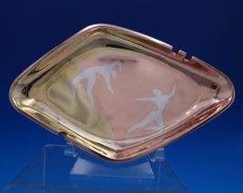 Married Metals by Los Castillo Mexican Ashtray with People Dancing #177 ... - $187.11
