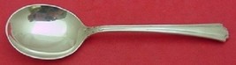 Georgian Colonial By Wallace Sterling Silver Cream Soup Spoon 6" - £45.66 GBP