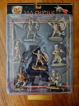 New Conte 300 Spartans Figures Set #9 Bronze Color Soldiers Nip - $59.00