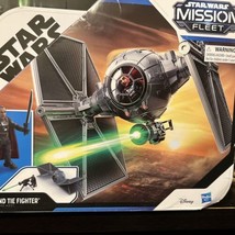 New Star Wars Mission Fleet Outland TIE Fighter with Moff Gideon Figure Hasbro - £20.45 GBP