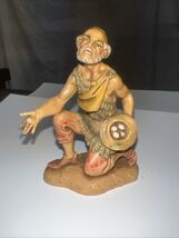 Vtg 1983 Fontanini Villager Figurine Ezra the Egg Peddler #129 Depose Italy - €16,49 EUR