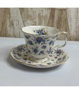 Royal Albert Bone China Nell Gwynne Covent Garden Cup &amp; Saucer Set Blue ... - $278.42 MXN
