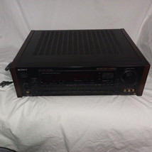 SONY STR-GX99ES A/V RECEIVER WITH Wood Panels Tested Works Great - $161.99