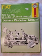 Haynes Fiat Strada 1979-80 Owner&#39;s Workshop Manual (479) (1981) - $12.55