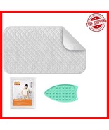 Super Large Heat Resistant Ironing Mat 55.1 x 31.5 inch with Silicone Re... - $1,027.72 MXN