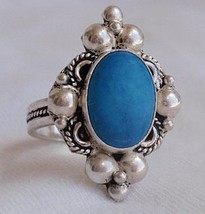 Blue-turqouise ring - $409.79 MXN