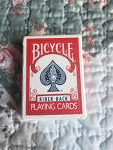 BICYCLE RIDER BACK Poker 808 Playing Cards, Complete, Good Condition - $4.94