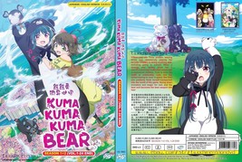 Anime Dvd~English Dubbed~Kuma Kuma Kuma Bear Season 1+2(1-24End)All Region+Gift - £18.50 GBP