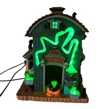 Lemax Spooky Town 2020 Terribly Twisted Taffy Works #05607 Lit Halloween Retired - £9.43 GBP