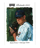 2003 Playoff Portraits #47 Mark Prior Chicago Cubs - £3.93 GBP