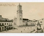 Largo de Joao Franco e Matriz de Ponta Delgado Postcard S Miguel Acores - $17.82