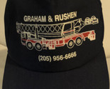 Graham And Rushen Firetruck Hat Cap Black Snapback ba1 - $7.91