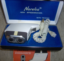 Norelco Electric Speedshaver 30 w/trimmer & Original Case & Manual Model... - $1,263.20 MXN Norelco Electric Speedshaver 30 w/trimmer & Original Case & Manual Model... - $1,263.20 MXN