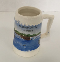 vintage travel souvenir Niagara falls Canada small decorative hand paint... - €17,15 EUR