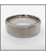 Stainless Steel Stamped High Polished Edged Ring 8mm - £2.31 GBP+