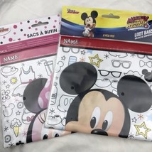 Mickey Minnie Mouse 16 Party Favor Bags 2 Packs of 8 Bags in Each NEW Di... - £7.94 GBP