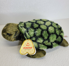 Aurora World Plush Realistic Sea Turtle Stuffed Animal Toy Ocean Creature w/ Tag - £7.64 GBP
