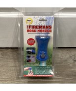 NEW Ideas in Motion Garden Hose Nozzle, The Fireman&#39;s Hose Heavy Duty - £31.65 GBP