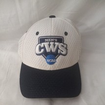 Zephyr Men&#39;s College World Series NCAA White Mesh Baseball Hat Size Med/Lrg - £14.97 GBP