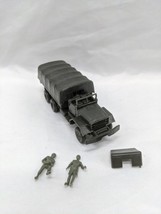 Miniature Military Cargo Jeep Vehicle With 2 Infantry Soldiers  - €13,75 EUR