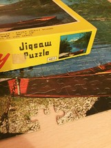 Vintage 50s Milton Bradley Croxley Jigsaw Puzzle- #4611 "A Day for Dreaming"  image 3