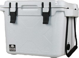 Bison Coolers White 25 Quart Cooler | Made In The Usa | Easy Use Latches | Heavy - £259.78 GBP
