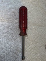 Vintage Vaco S/B S-8 1/4&quot; Hollow Shaft Nut Driver Made in USA - £9.41 GBP